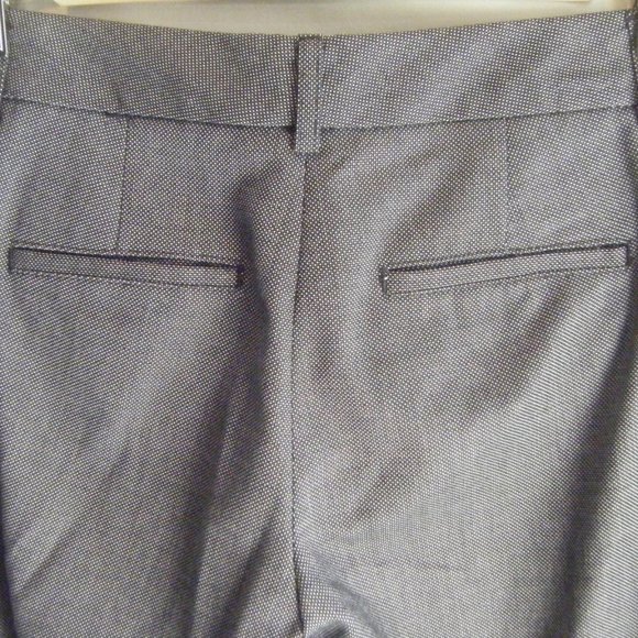 Black and White Express Editor Trouser Slacks with Pockets Ladies Size 0 - Picture 7 of 9